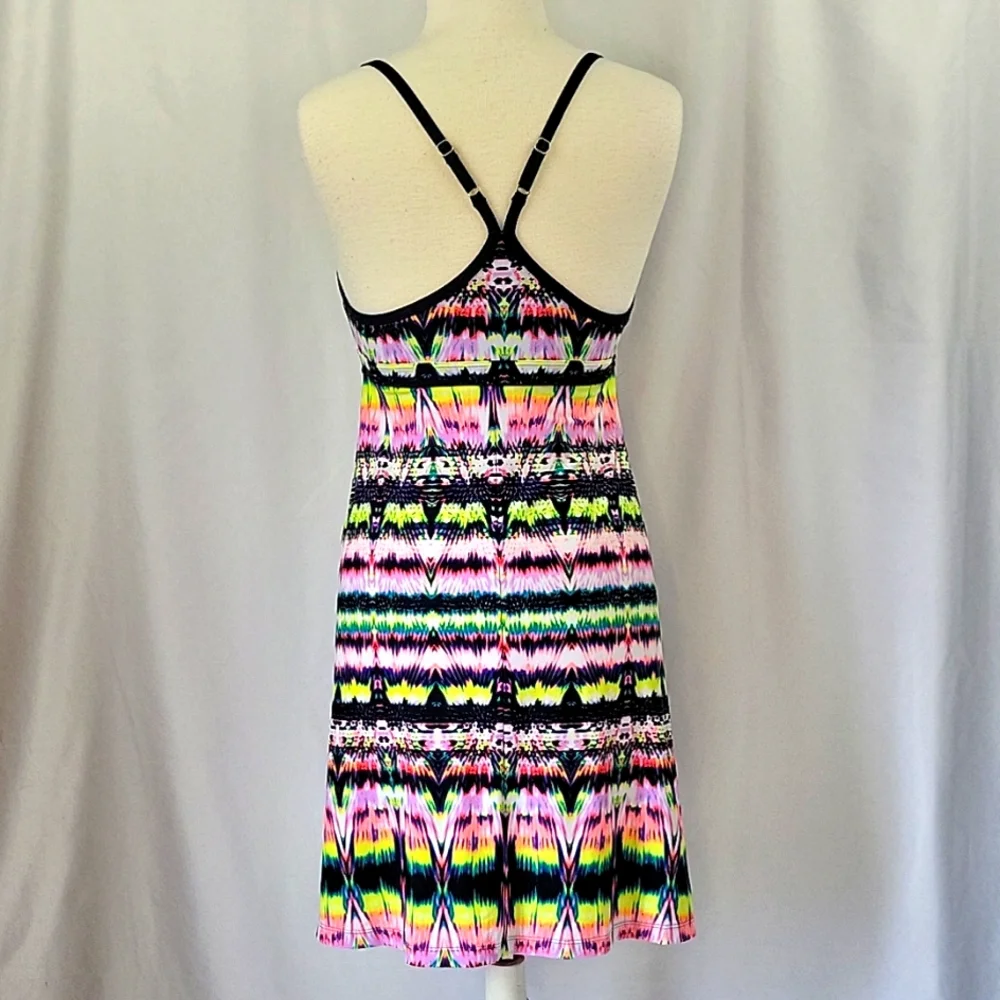 Athleta Racerback Tie Dye Athleisure Sundress Size Medium